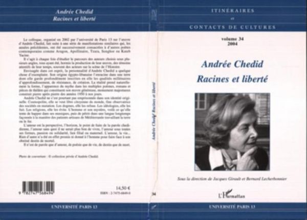 Produktbild: Andree chedid racines et liberte