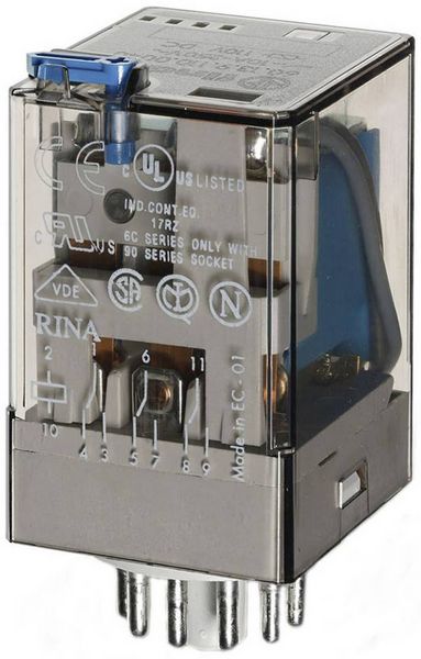 Produktbild: Finder 60.13.9.048.0040 Steckrelais 48 V/DC 10A 3 Wechsler 1St.