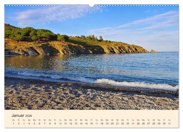 Produktbild: Cote Vermeille - Wo die Pyren&auml;en das Meer k&uuml;ssen (Wandkalender 2026 DIN A2 quer), CALVENDO Monatskalender