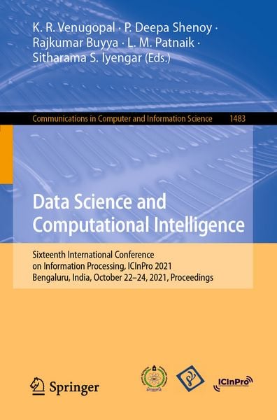 Produktbild: Data Science and Computational Intelligence