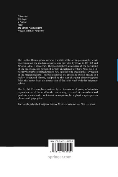 Produktbild: The Earth's Plasmasphere