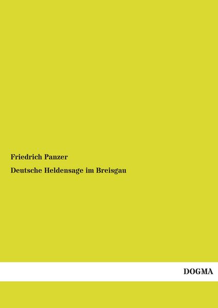 Produktbild: Deutsche Heldensage im Breisgau