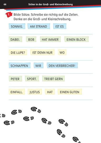 Produktbild: Die drei ??? Kids: Mein &Uuml;bungsheft Deutsch 2. Klasse &ndash; Richtig schreiben
