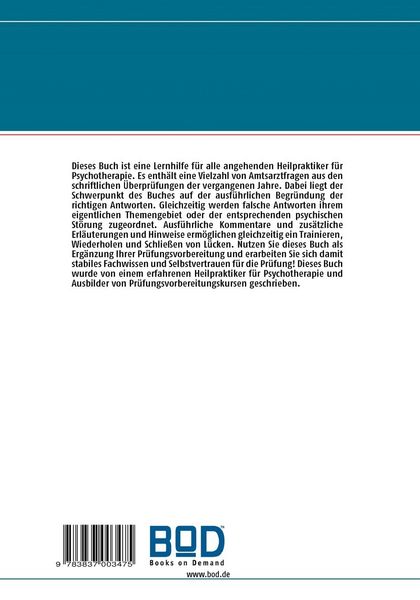 Produktbild: Heilpraktiker f&uuml;r Psychotherapie