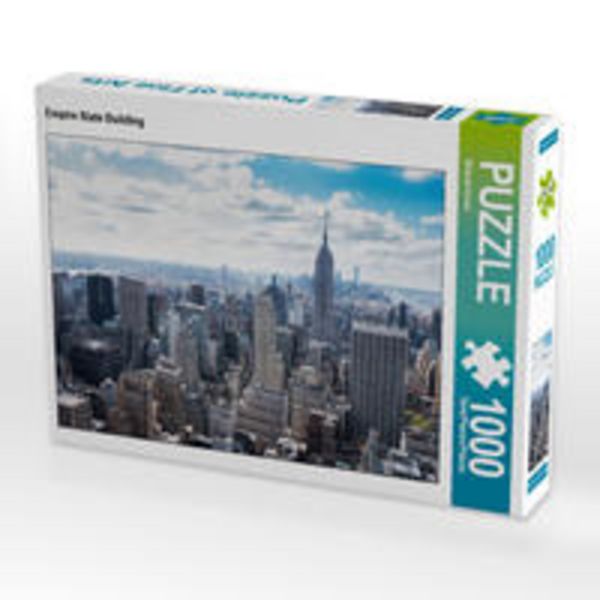 CALVENDO Puzzle Empire State Building | 1000 Teile Lege-Größe 64x48cm Foto-Puzzle für glückliche Stunden
