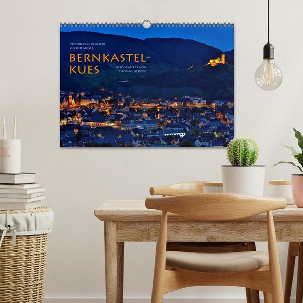 Produktbild: BERNKASTEL-KUES (Wandkalender 2026 DIN A3 quer), CALVENDO Monatskalender