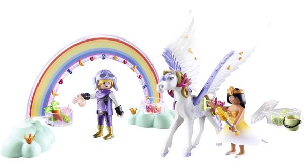 Produktbild: PLAYMOBIL 71361 Himmlischer Pegasus mit Regenbogen