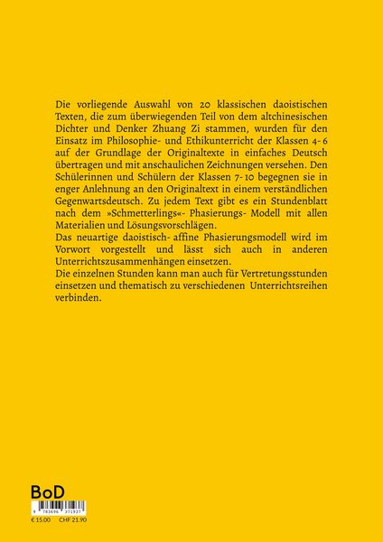 Produktbild: Daoismus f&uuml;r Menschen-Kinder - 20 Stundenbl&auml;tter