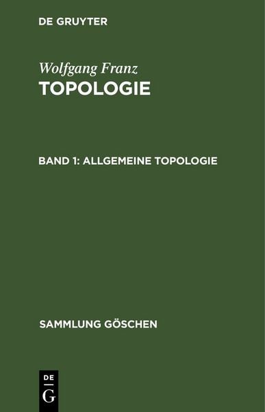 Produktbild: Allgemeine Topologie