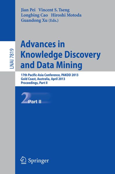 Produktbild: Advances in Knowledge Discovery and Data Mining