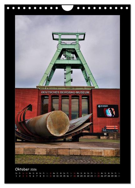 Produktbild: Bochum (Wandkalender 2026 DIN A4 hoch), CALVENDO Monatskalender