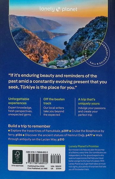 Produktbild: Lonely Planet Turkiye