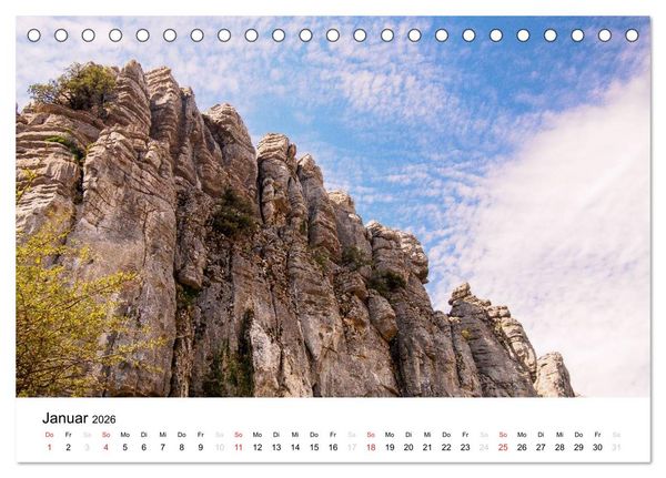 Produktbild: Fotoimpressionen aus Andalusien (Tischkalender 2026 DIN A5 quer), CALVENDO Monatskalender