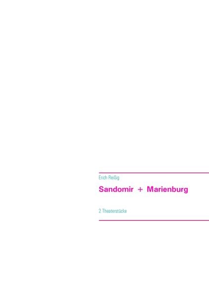 Produktbild: Sandomir + Marienburg