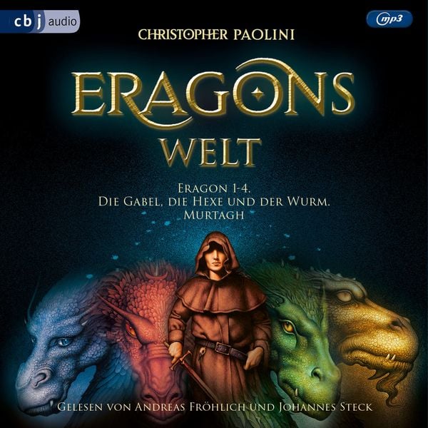 Produktbild: Eragons Welt - Das Verm&auml;chtnis der Drachenreiter - Der Auftrag des &Auml;ltesten - Die Weisheit des Feuers - Das Erbe der Macht - Die Gabel, die Hexe und der Wurm - Murtagh