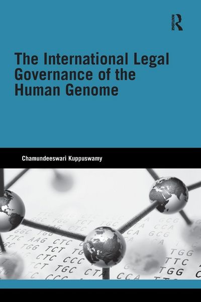 Produktbild: The International Legal Governance of the Human Genome