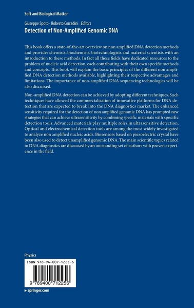 Produktbild: Detection of Non-Amplified Genomic DNA