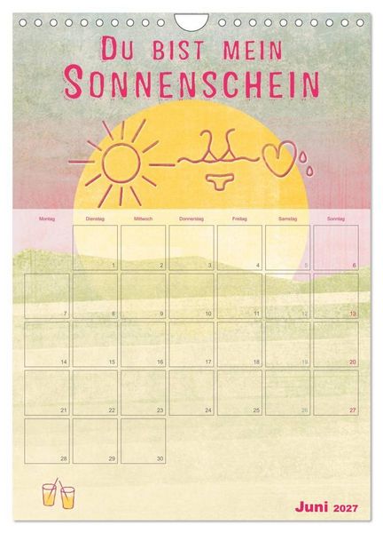Produktbild: Liebe macht gl&uuml;cklich (Wandkalender 2027 DIN A4 hoch), CALVENDO Monatskalender