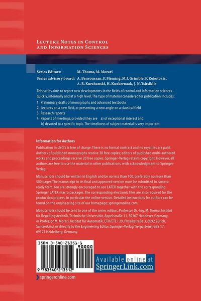Produktbild: Resilient Control of Uncertain Dynamical Systems