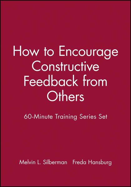 Produktbild: 60-Minute Training Series Set: How to Encourage Constructive Feedback from Others