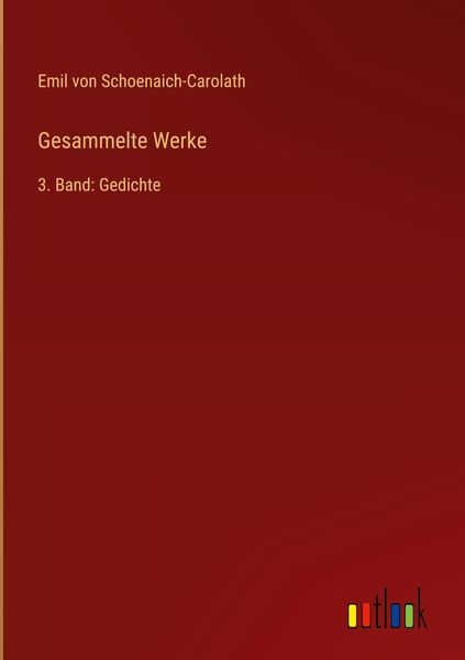 Produktbild: Gesammelte Werke