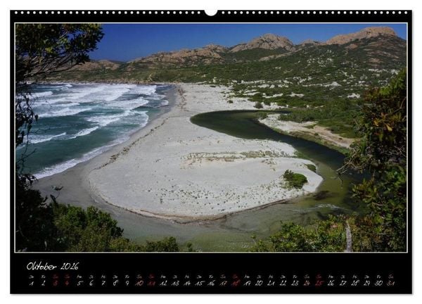 Produktbild: Korsika - Insel rauer Sch&ouml;nheit (Wandkalender 2026 DIN A2 quer), CALVENDO Monatskalender