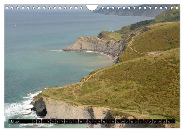 Produktbild: Spaniens wilder Norden (Wandkalender 2026 DIN A4 quer), CALVENDO Monatskalender
