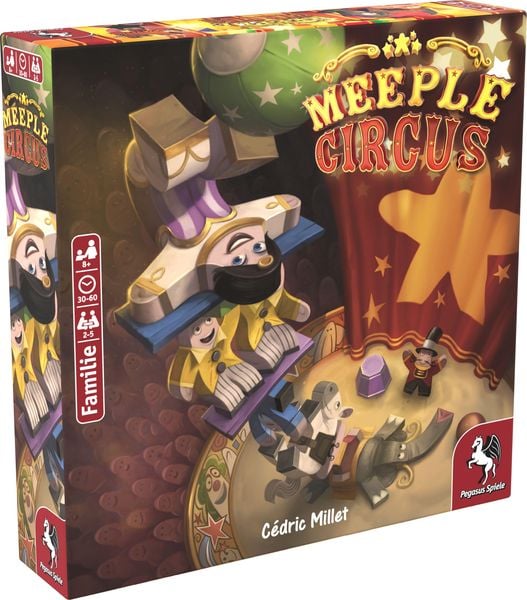 Produktbild: Meeple Circus (deutsche Ausgabe)