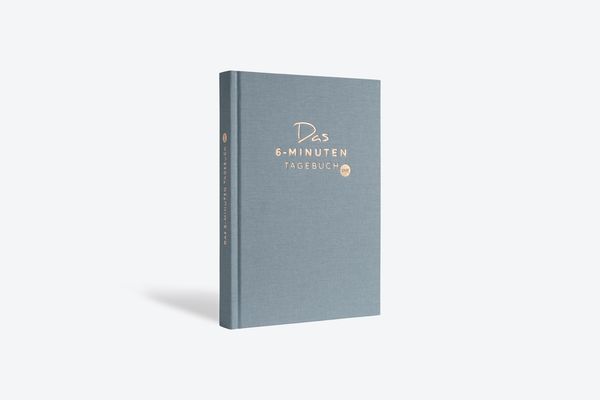 Das 6-Minuten-Tagebuch pur (opalblau)