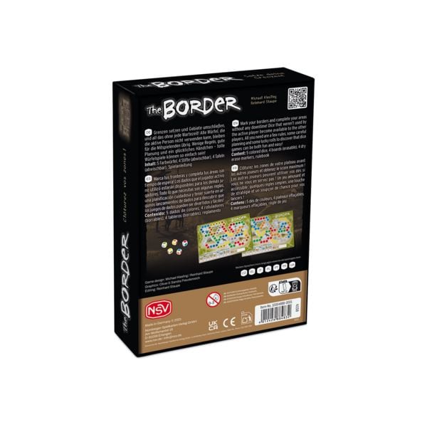 Produktbild: NSV - THE BORDER, W&uuml;rfelspiel - spannende Mischung aus Planung und Risiko