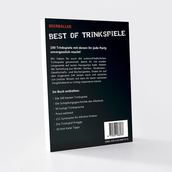 Best of Trinkspiele' von '' - Buch - '978-3-00-068151-6
