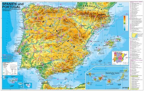 Produktbild: Spanien und Portugal physisch