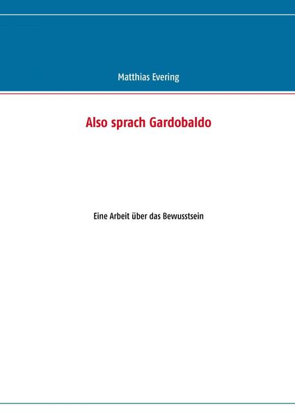 Produktbild: Also sprach Gardobaldo