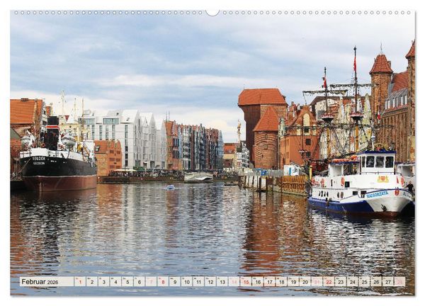 Produktbild: Danzig - Eine Perle Polens (Wandkalender 2026 DIN A2 quer), CALVENDO Monatskalender