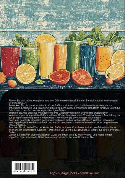 Produktbild: Saftkur & Saftfasten: Der ultimative Detox-Guide f&uuml;r Entgiftung und Reinigung