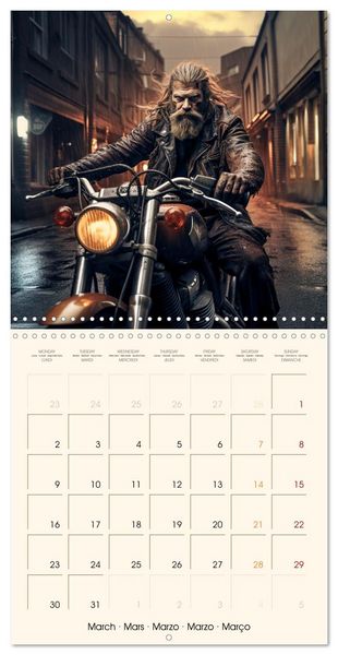 Produktbild: Ride to Valhalla (Wall Calendar 2026 12 &times; 12 Inch) CALVENDO 12 Month Wall Calendar