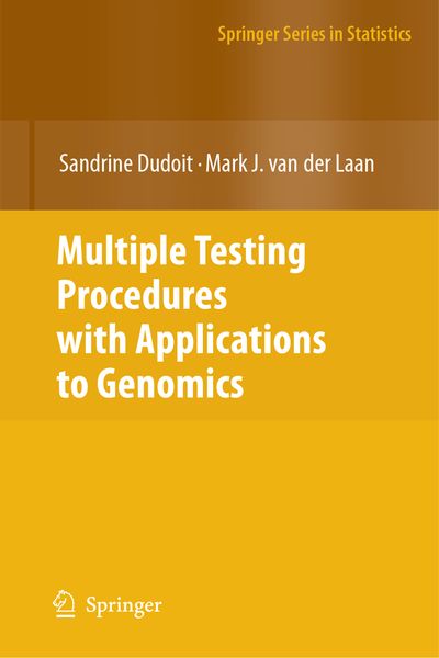 Produktbild: Multiple Testing Procedures with Applications to Genomics
