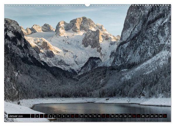 Produktbild: Seen - Berge - Salzkammergut (Wandkalender 2026 DIN A2 quer), CALVENDO Monatskalender