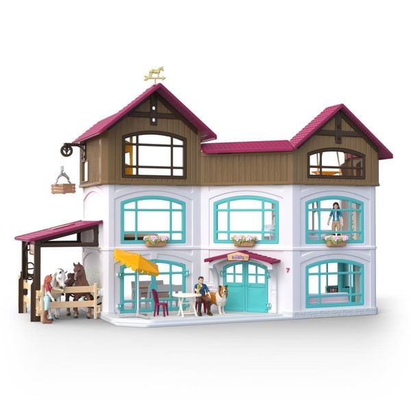 Produktbild: schleich&reg; 42785 Lakeside Villa & Paddock, Reiterhof