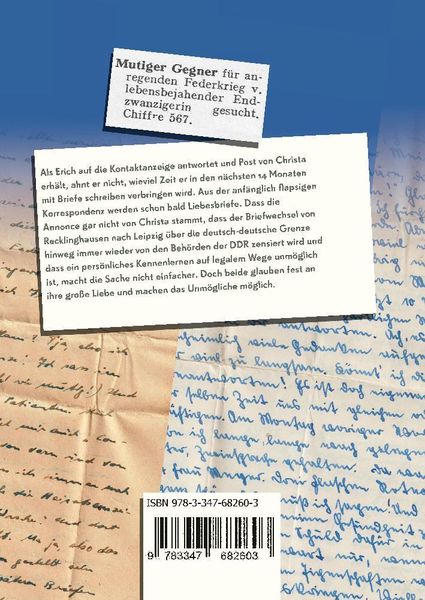 Produktbild: Chiffre 567 "Mit innig hei&szlig;en K&uuml;ssen bleib&rsquo; ich immer Dein"