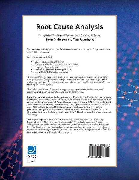 Produktbild: Root Cause Analysis: Simplified Tools and Techniques
