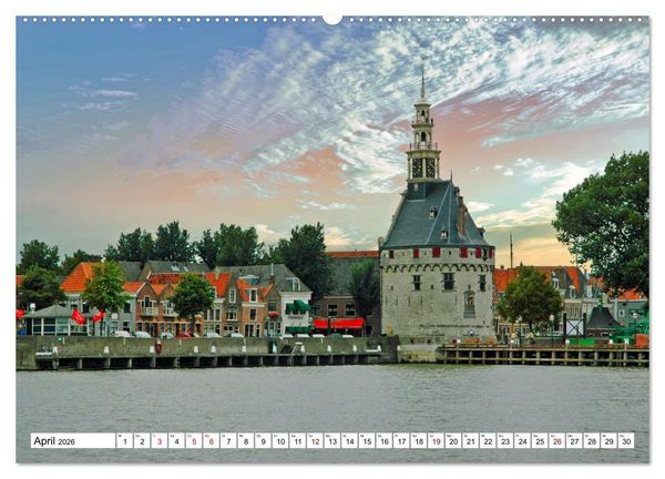 Produktbild: Idylle am Ijsselmeer (Wandkalender 2026 DIN A2 quer), CALVENDO Monatskalender