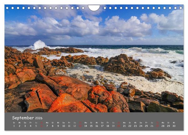 Produktbild: Naturlandschaften Tasmaniens (Wandkalender 2026 DIN A4 quer), CALVENDO Monatskalender
