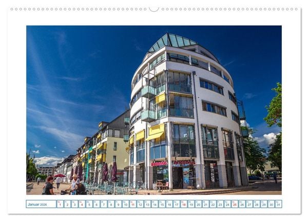 Produktbild: Friedrichshafen am Bodensee (Wandkalender 2026 DIN A2 quer), CALVENDO Monatskalender