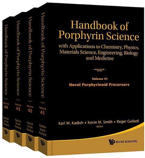 Produktbild: Handbook of Porphyrin Science: With Applications to Chemistry, Physics, Materials Science, Engineering, Biology and Medicine (Volumes 41-44)
