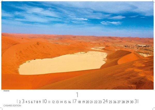 Produktbild: Namibia Kalender 2027 &ndash; Wandkalender | Fotokalender Afrika 24x35 cm - . mit atemberaubenden Landschaftsfotos und der Tierwelt.
