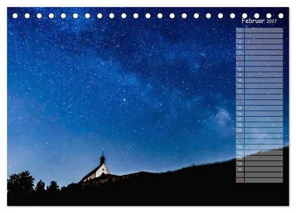 Produktbild: Rund um die Wurmlinger Kapelle (Tischkalender 2027 DIN A5 quer), CALVENDO Monatskalender