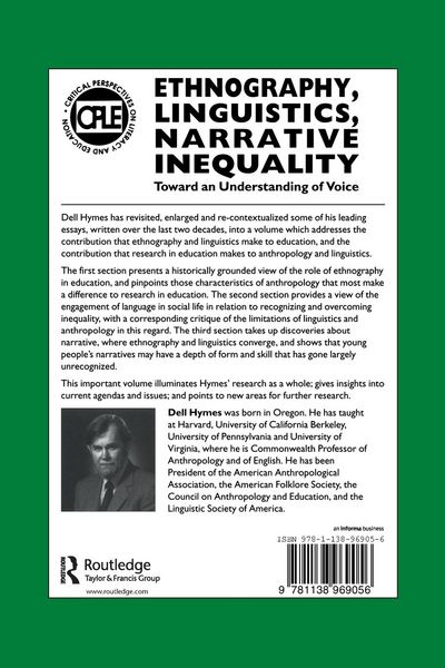 Produktbild: Ethnography, Linguistics, Narrative Inequality