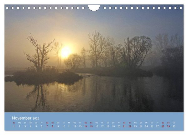 Produktbild: Das Jahr an der Naab zwischen Burglengenfeld und Kallm&uuml;nz (Wandkalender 2026 DIN A4 quer), CALVENDO Monatskalender
