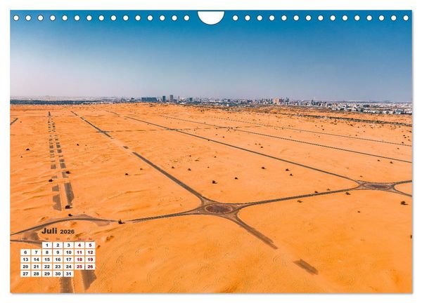 Produktbild: Die Emirate - Im Land der sieben Seelen (Wandkalender 2026 DIN A4 quer), CALVENDO Monatskalender
